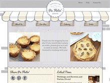 Tablet Screenshot of pieflutinpastries.com